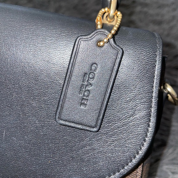 Coach Logo Crossbody Bag - Picture 2 of 5